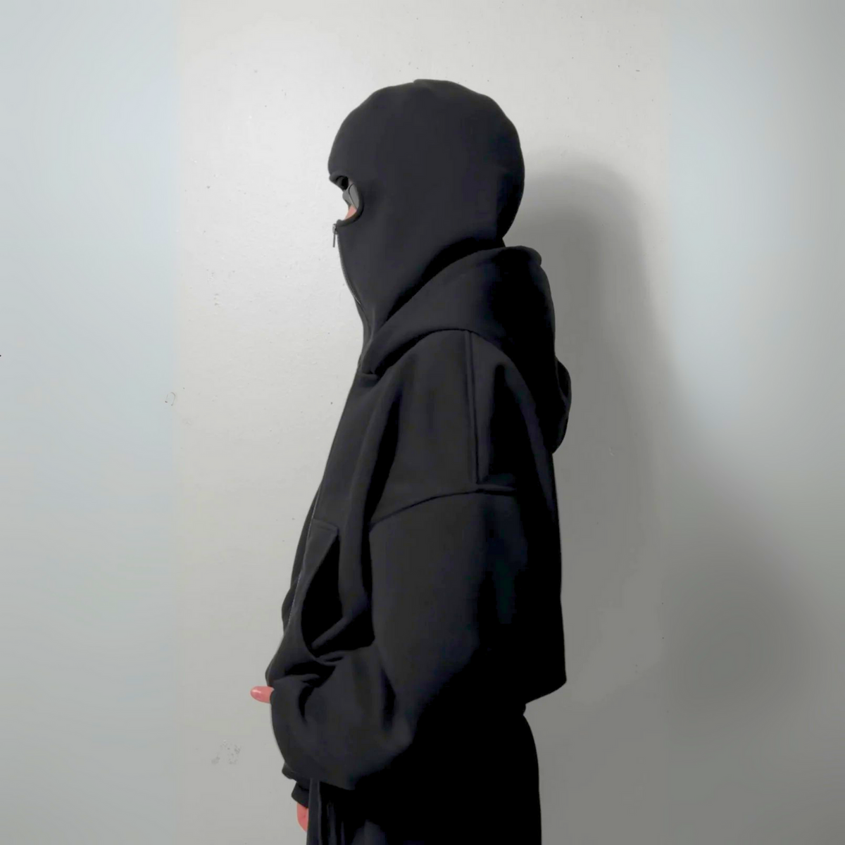 Shadow Core Zipped Balaclava Hoodie
