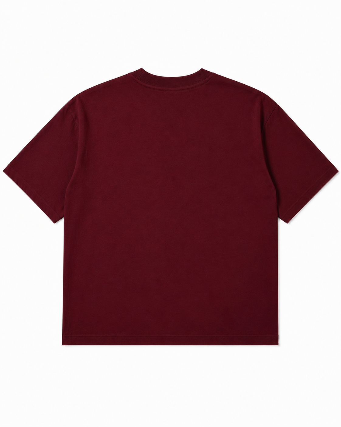 Wine Cropped Tee