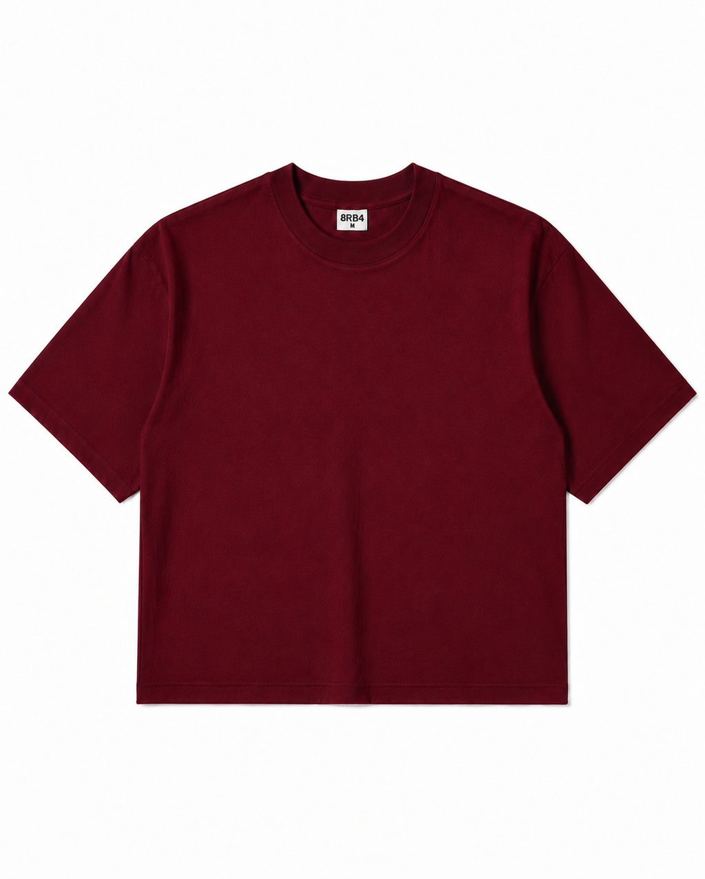 Wine Cropped Tee