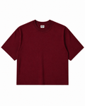 Wine Cropped Tee